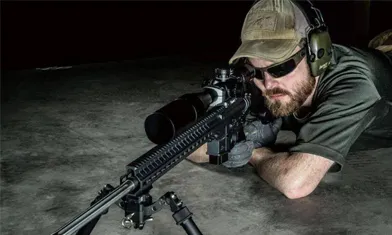 What fields are riflescopes mainly used in?